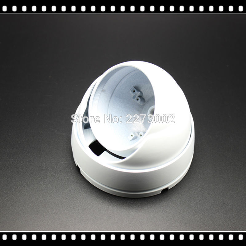 Outdoor Indoor Metal IR Dome cctv camera housing White for Security CCTV 48pcs IR LEDs Dome IP Vandalproof Outdor Indoor