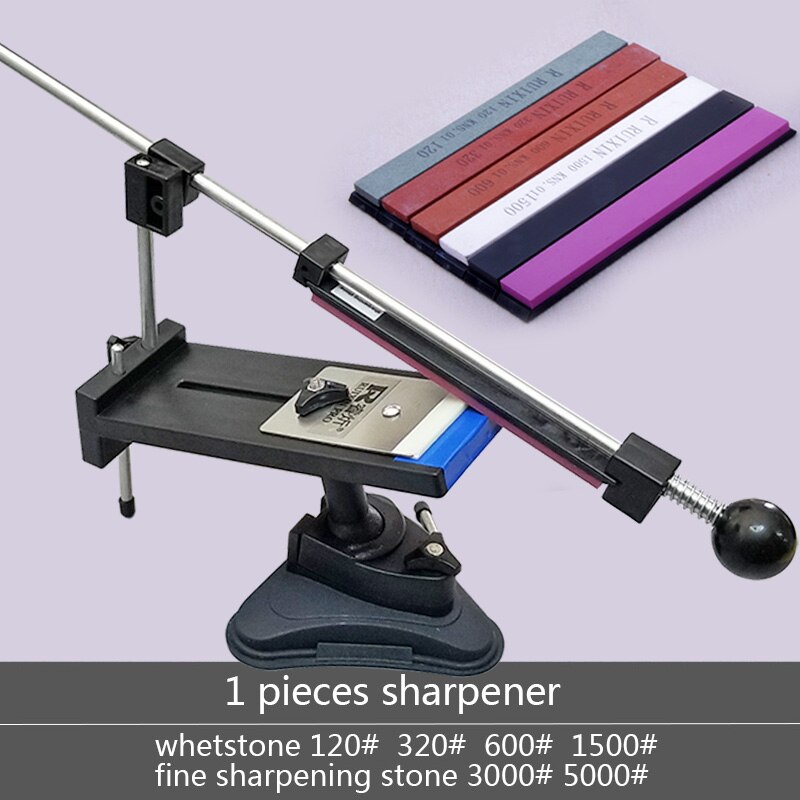 120-3000-10000 grain ruixin pro aiguiseur de couteau fixe système d'affûtage pierre à aiguiser pierre à aiguiser diamant pierre: sharpener 6stones-WF