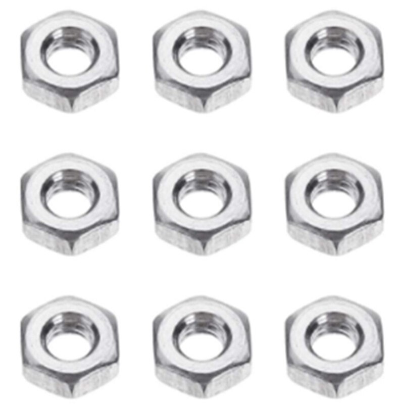 Hilitchi 140-Piece Flange Nuts Assortment - M3 M4 M5 M6 M8 M10 M12 304 Stainless Steel Kit