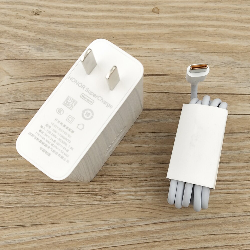 Original Max 100W Kompressor EU/UNS Super Schnelle Zauberstab Adapter 6A USB 3,1 Typ C Kabel Für Ehre 60 50 Profi 50SE V30 X30 Nova 9 Profi