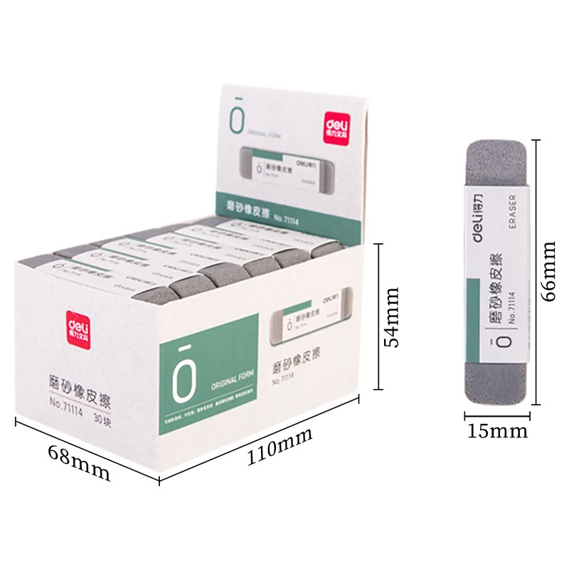 1PCS Frosted Rubber Pen Eraser Clean Without Leaving Marks Erasable Pencil Water Gel Ballpoint Pen Magic Wipe Eraser Supplies