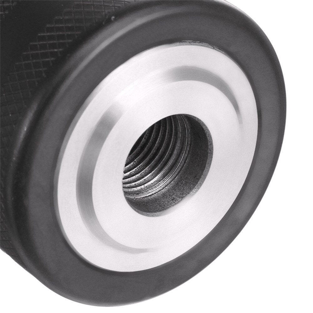 Drill Chuck Adapter Convert Impact Wrench Into Electric Drill - 1/2"-20UNF & 3/8"-24UNF Thread 3 Jaw Chuck