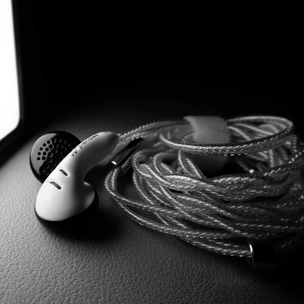 DQSM Audio Z&W Pandas PK2s Earbud In Ear Earphone Flat Head Plug Earplugs Headset HIFI Earbud 3.5 4.4mm Plug HiFi Headphones