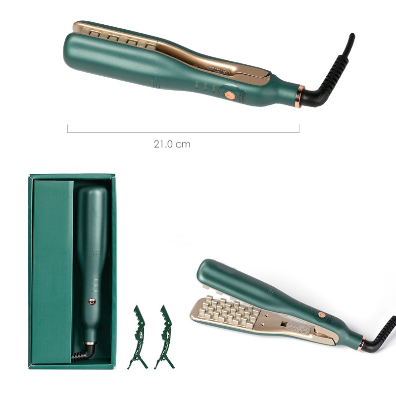 Fer à friser en forme de moufle de maïs, attelle moelleuse, outil de coiffure , baguette pour cheveux, bigoudi Portable