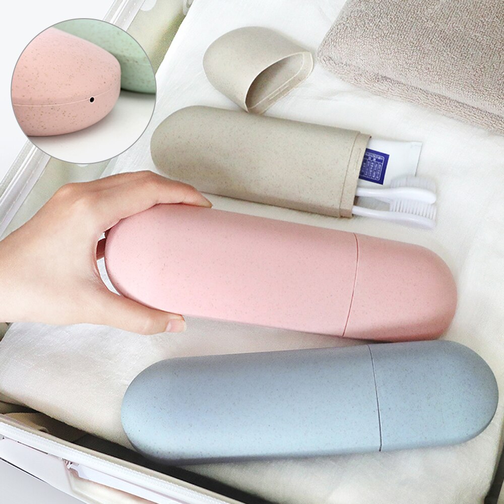 Camping Organizer Portable Outdoor Toothbrush Toothpaste Seal Storage Box Travel Rectangular Case Holder Boxs