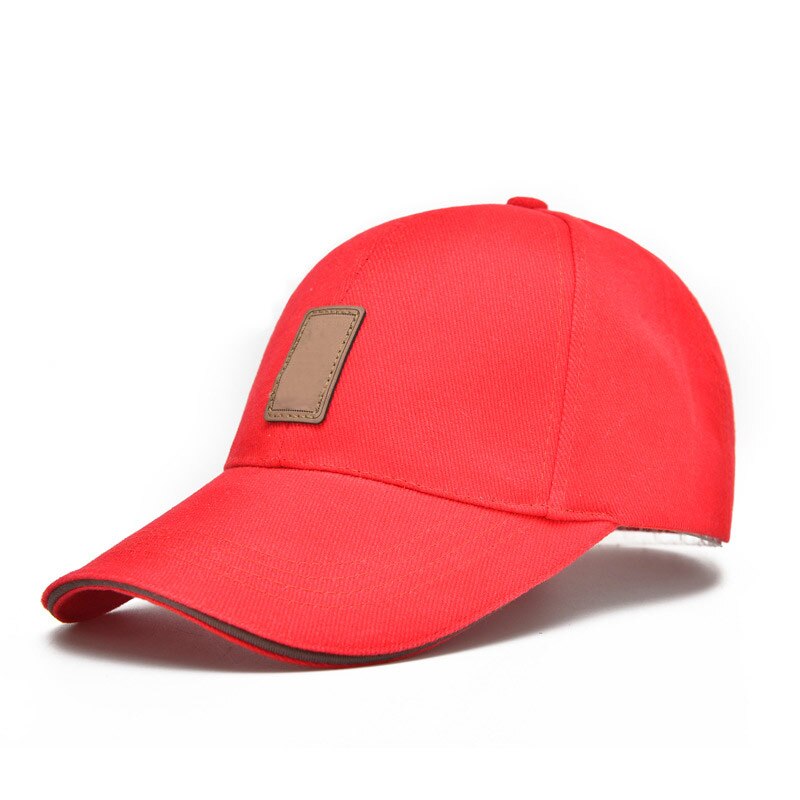 Sombrero de algodón de secado rápido ajustable para hombre y mujer, gorra de protección solar para deportes al aire libre, ciclismo, correr, senderismo, pesca, viajar, Golf, estilo: Rojo