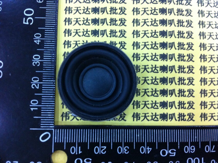 Altavoz magnético grande con suela de goma negra, altavoz de 4 ohmios, 3 vatios, 4R, 3 W, diámetro de 31MM, 3,1 CM, grosor de 18MM,