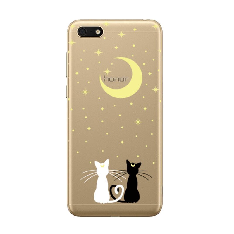 Siliconen Kat Case Voor Huawei Honor 7A Case 5.45 "Inch Zachte Telefoon Case Voor Honor 7A 7 Een DUA-L22 russische Back Cover Coque Bumper: 86