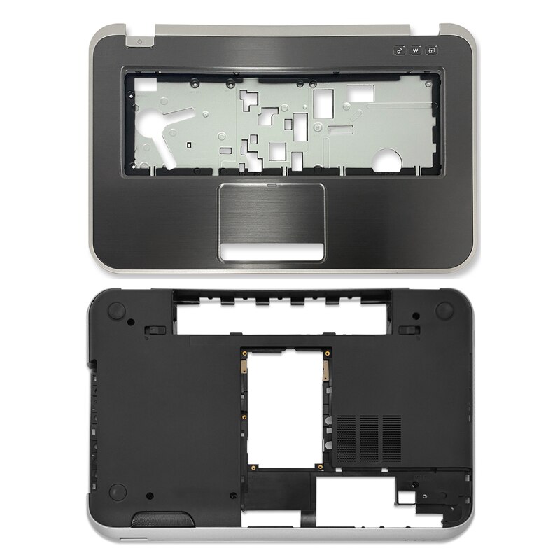 Original For DELL Inspiron 15R 5520 5525 7520 M521R 0T87MC Laptop LCD Back Cover Palmrest Upper Case Bottom Case Black 5520: CD Cover gray 1