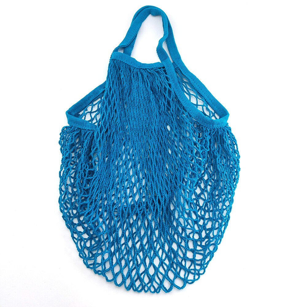 Mesh Shopping Bag Reusable String Fruit Storage Handbag Totes Women Shopping Mesh Net Woven Bag Shop Grocery Tote Bag: a