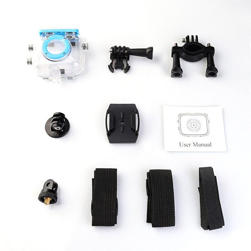 Mini cámara Digital impermeable para niños, videocámara de vídeo 1080P de 30M, videocámara de , cámara de vídeo para casco deportiva