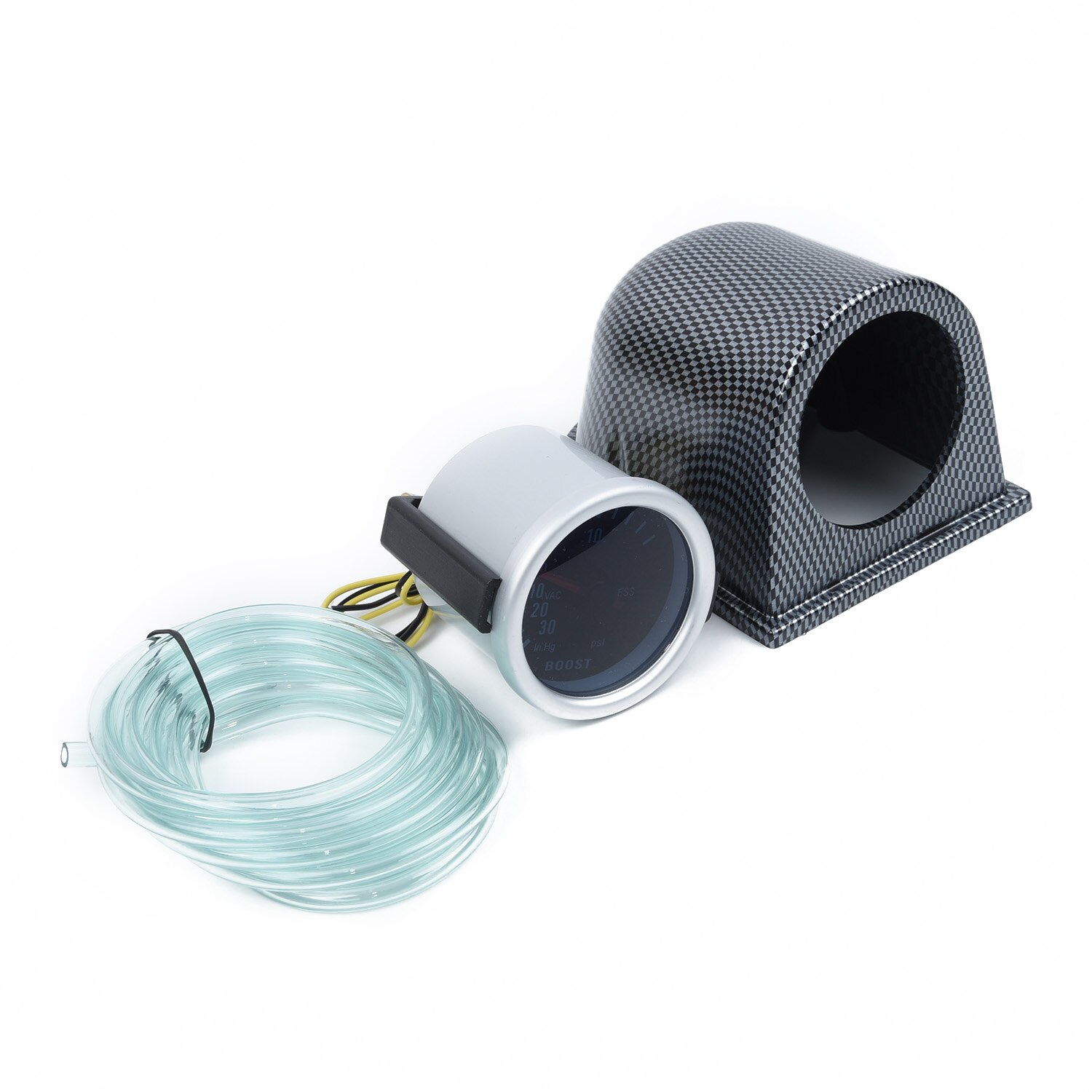 Vehicles Turbo table LED Turbo Boost Gauge Universal 0-30 inches of HG Vacuum Scale 2'' 52mm