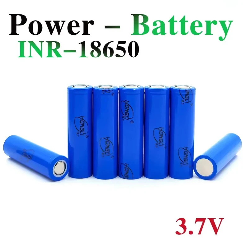 3.7V 1800~2000mAh 18650 Hongli Rechargeable Battery, Class A Lithium-ion Battery, Factory Direct Sales (available in Bulk)