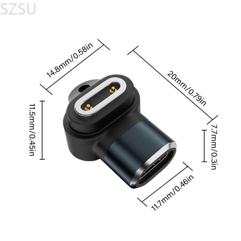 SZSU Wydajna magnetyczna głowica ładująca dla dzieci Smartwatch z bezpiecznym połączeniem