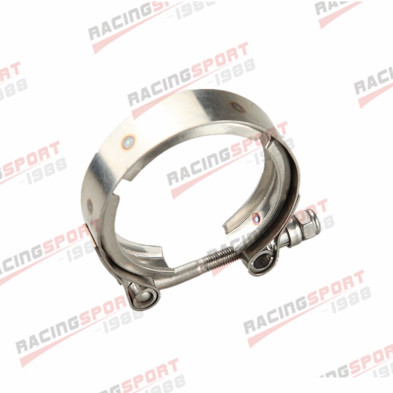 1.5" V-Band Vband Clamp CNC Stainless Steel Flange Flanges Kit Turbo