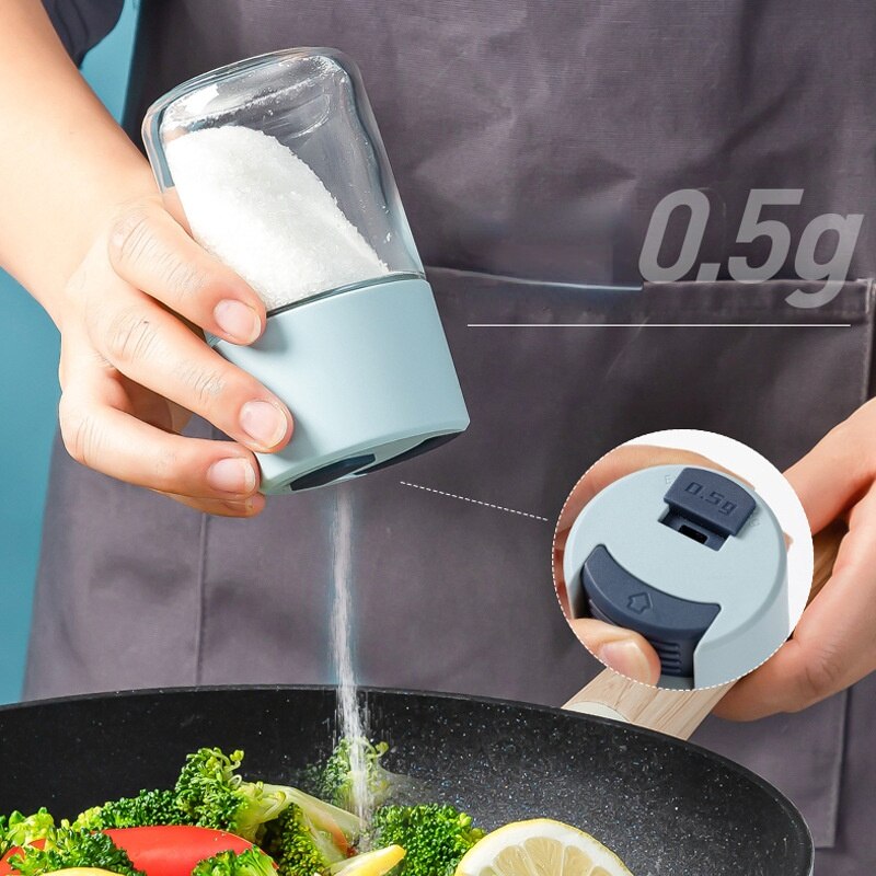 100ml Glass Spice Jars Transparent Spice Bottle Containers for Spice Pepper Salt Cocina Sealed Kitchen Spice Jar