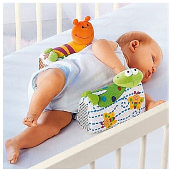 Baby Pasgeboren Veilig Anti Roll Kussen Slaap Klepstandsteller Voorkomen Platte Kop Kussen
