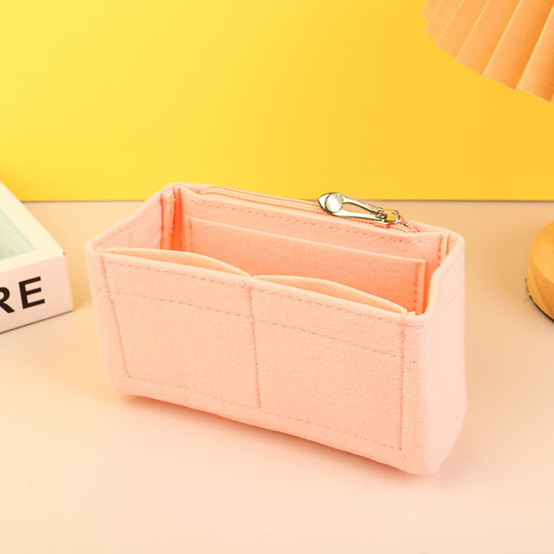 Tas Organizer Voor Mini Tas Opbergtas De Voering Tas Vilt Tas Invoegen Handtas Voering Zak Vilt Binnenste Blaas Tas: Goud