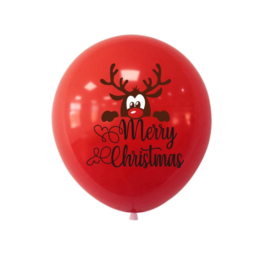 Feliz ano novo decoração balão festa suprimentos 20 pçs/lote feliz ano novo balão de natal