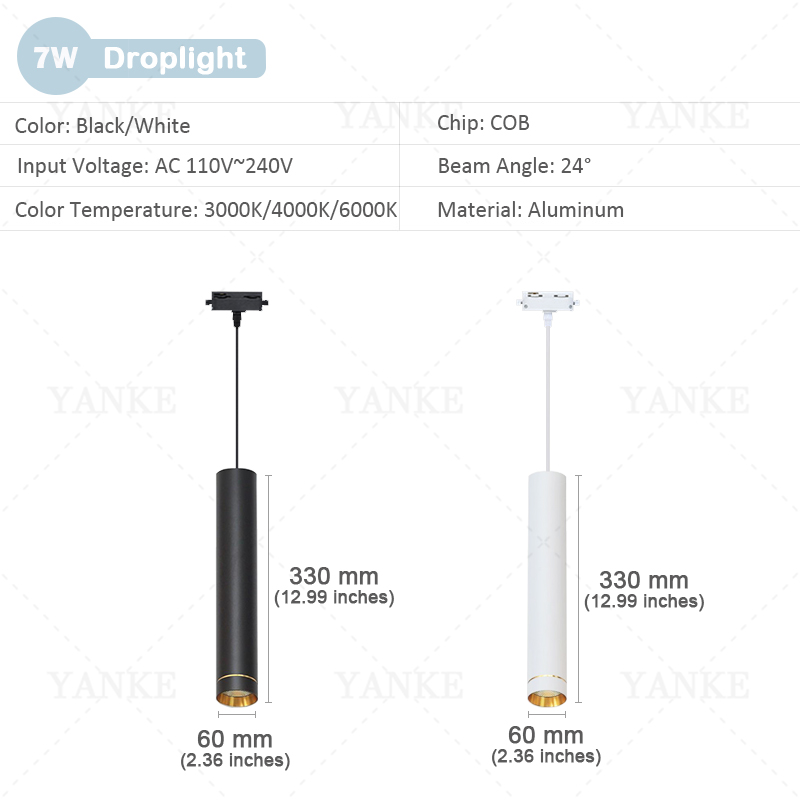 LED-Schiene Pendel leuchte lange Röhre Lampe Zylinder rohr hängen hell für Küchen insel Esszimmer Schlafzimmer ac110 ~ 240v