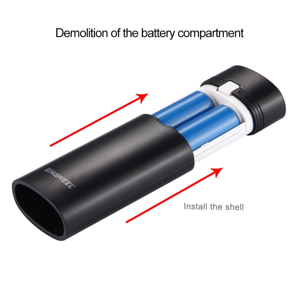 5600mAh 5V Portable Mini Batterie Externe Chargeur De Batterie Bricolage Boîte POUR Téléphone externe Powerbank Chargeur de Téléphone Contient Pas 18650 Batterie