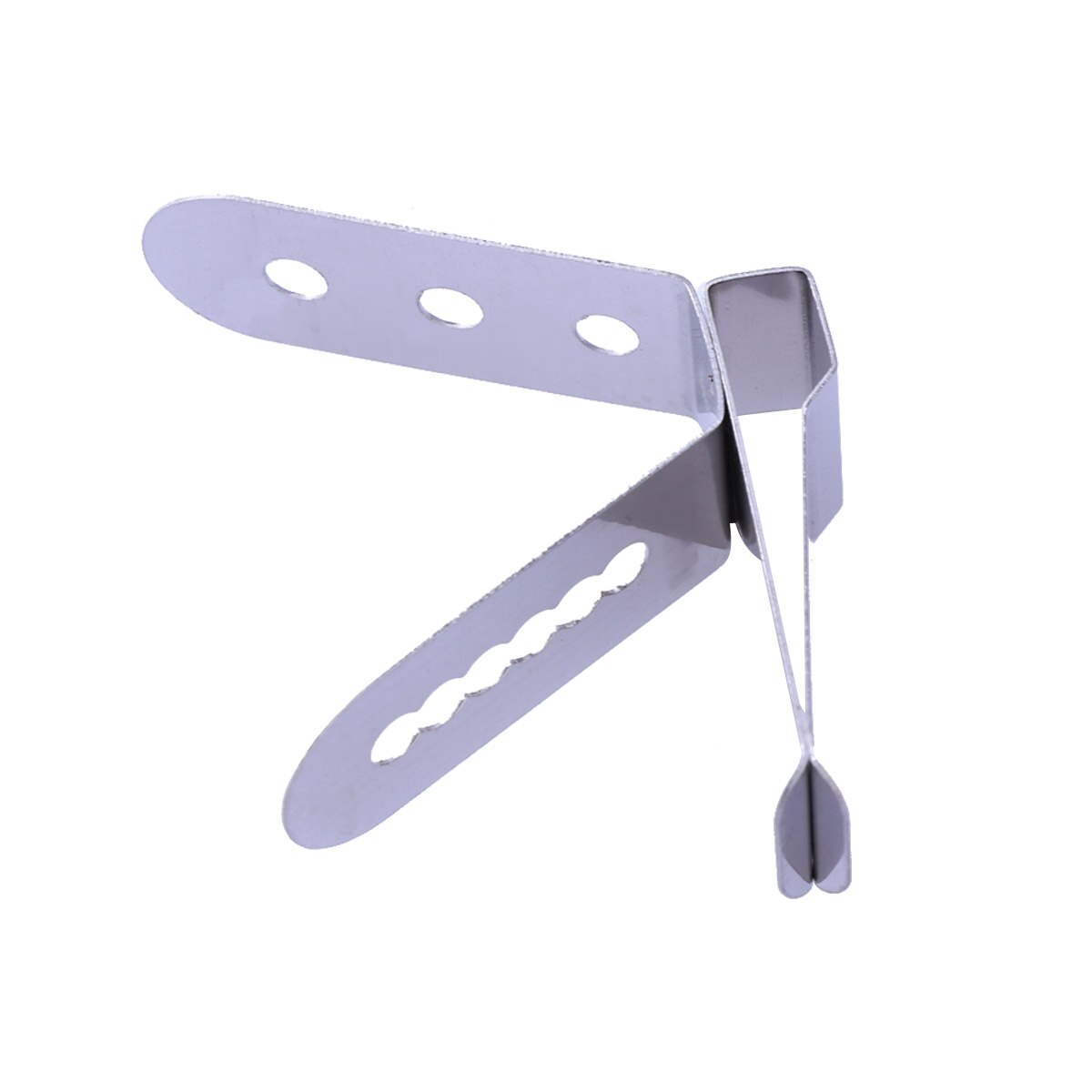 1-4 pcs Nontoxic Heat-Resisting Harmless Probe Clip Holder Stainless Steel Thermometer Holder for Measurement