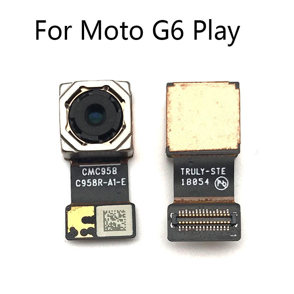 Getest Achteruitrijcamera Module Voor Motorola Moto G6 Spelen Terug Camera Flex Kabel Reparatie