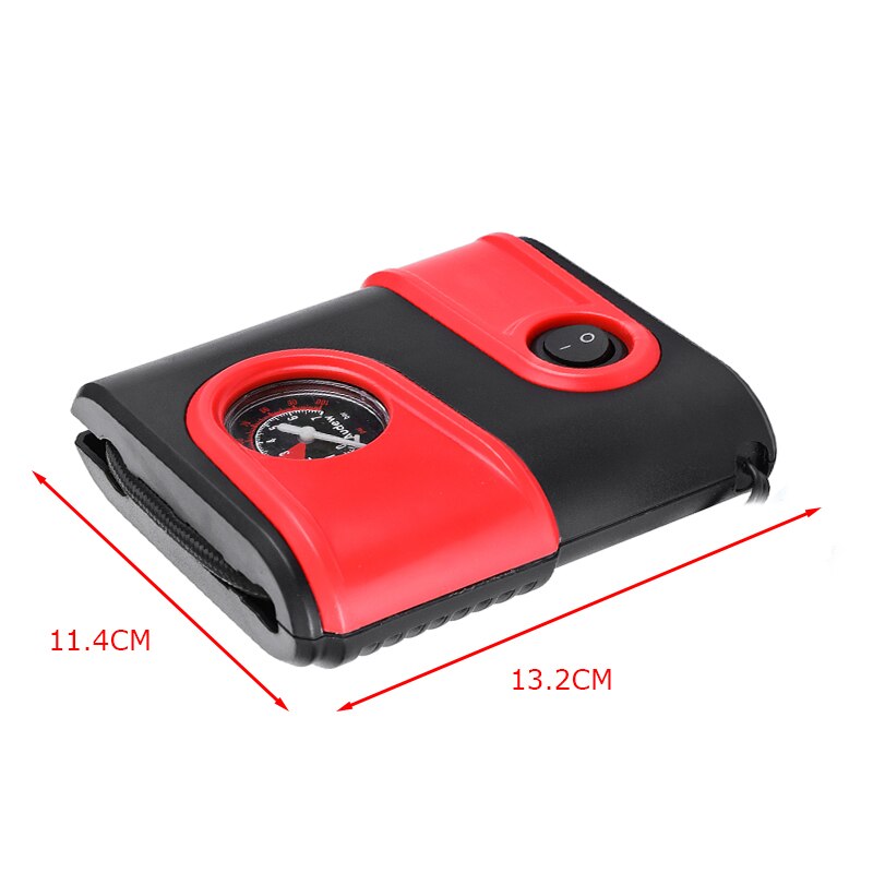 Portable DC 12V 100PSI Air Compressor Inflatable Pump Outlet Compact Portable Auto Tire Pump Inflator Car Bicycles Motorcycle