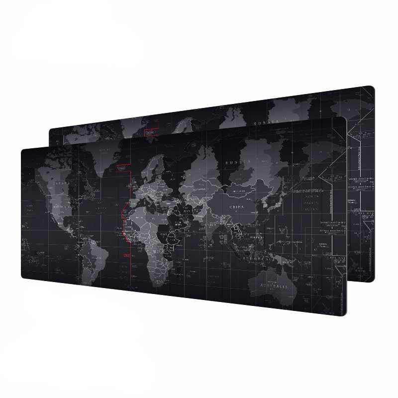 Dados sapo mouse pad grande mapa do mundo velho computador portátil mousepad gaming mouse esteira prática escritório de descanso superfície