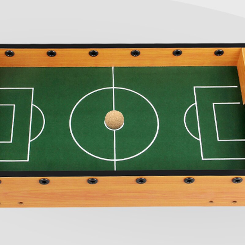 6 Pcs 36mm Foosball Table Cork Solid Wood Ball Table Football Accessories Indoor Table Soccer Sport Games Toys Mini Soccer Toy