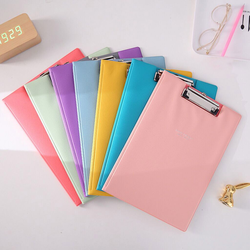 A4 File Document Bag Pouch Bill Folder Holder Organizer Fastener Office Supplies accessories portable File Folder