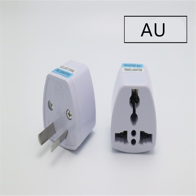 1PC Universal US UK AU To EU Plug USA To Euro Europe Travel Wall AC Power Charger Outlet Adapter Converter 2 Round Pin Socket