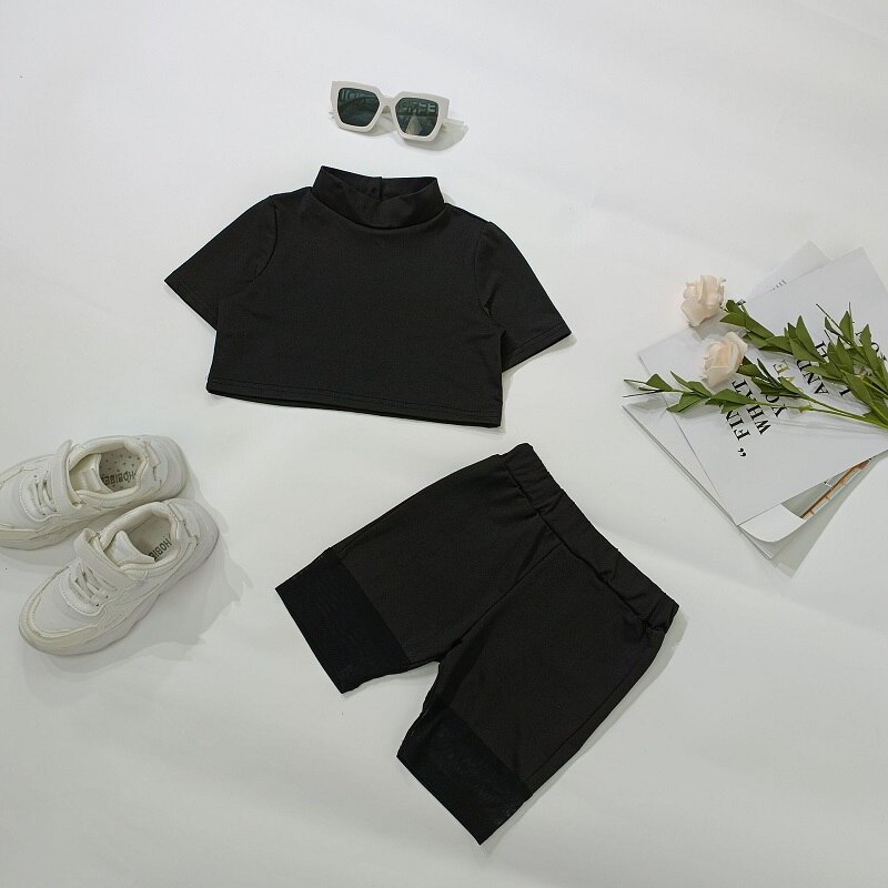 Baby Jongen Meisje Kleding Set T-shirt + Shorts 2 Stuks Zomer Baby Peuter Kind Trainingspak Shortsleeve Bodysuit Babykleertjes 1-10Y: 3T