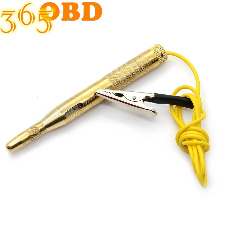 Herramienta de diagnóstico de coche, probador de circuito, sistema de luz, lámpara de prueba, Pluma de prueba de voltaje, DC 6V, 12V, 24V