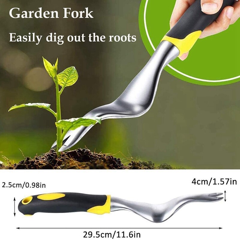 Garden Weeding Tool Weeding Tool, Garden Lawn Farmland Transplanting Manual Weeding Tool 2 Pcs Gardening Tools