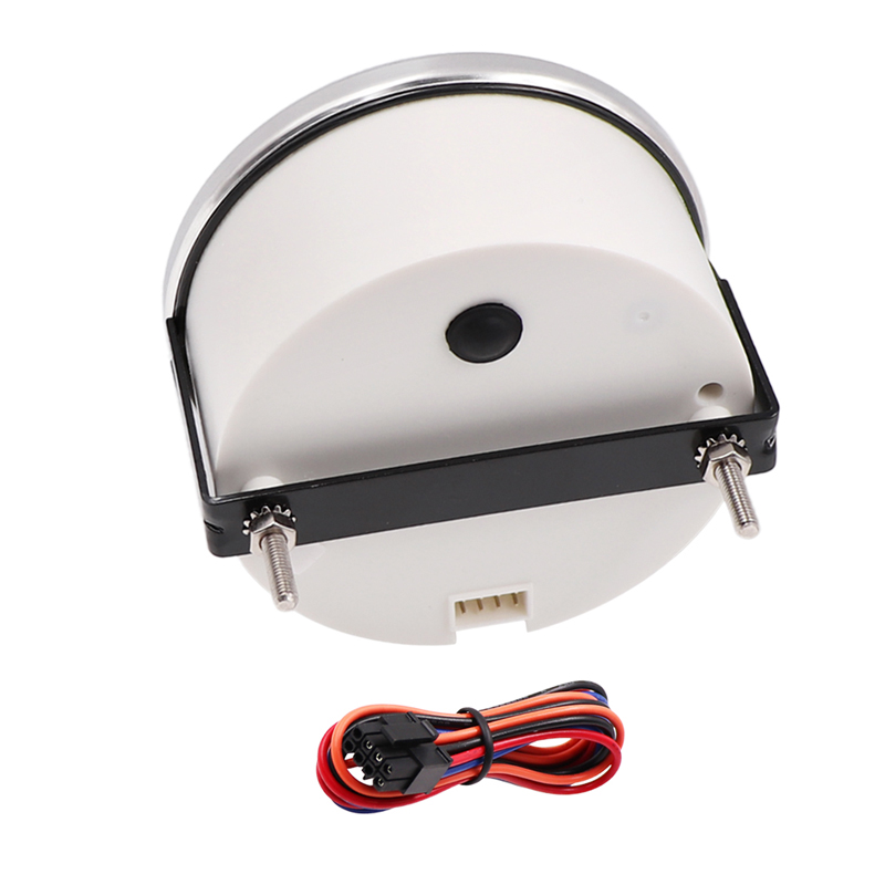 Tachymètre électrique pour moteur de bateau hors-bord, 85mm, tachymètre 7K tr/min, avec compteur d&#39;heure, rétro-éclairage rouge