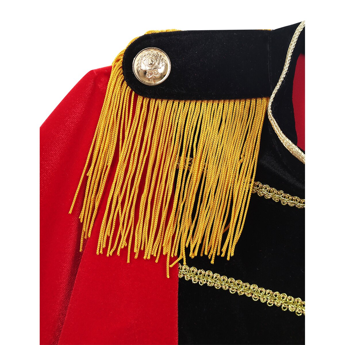 Costume da circo per bambini ragazzi giacca Ringmaster maniche lunghe colletto alla coreana giacca per bambini Halloween Cosplay Party Dress Up