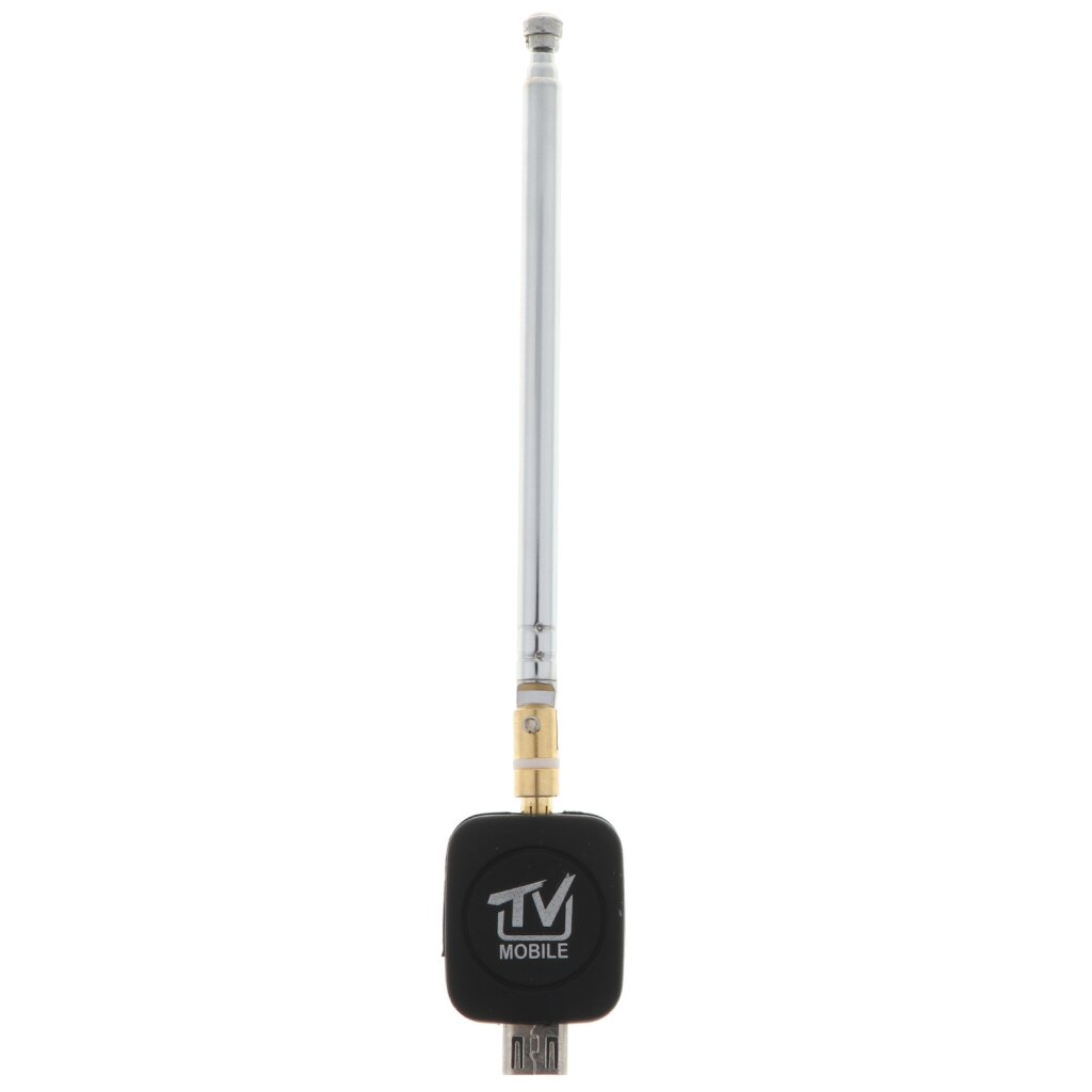 TV Tuner Mobile Digital Receiver with 75 Ohm Digital TV Antenna Input for Android 4.0 Phone Tablet