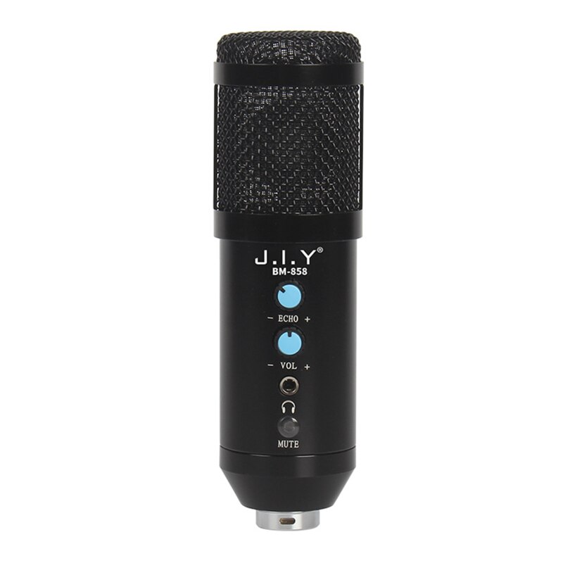 Capacitive Microphone Mobile Phone Computer Sound Recording Card Integrated Direct-broadcast Device USB Large Diaphragm Standard