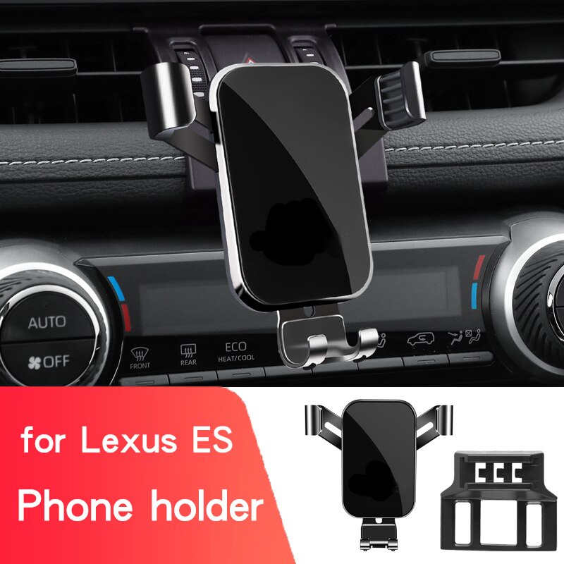 for lexus es350 accessories es300h Interior air outlet navigation bracket es Phone holder