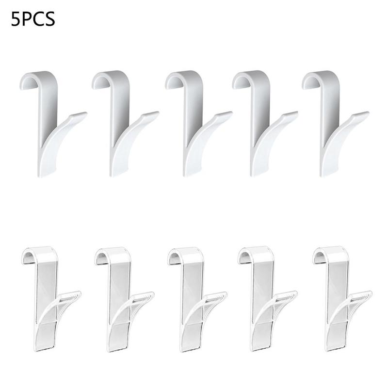 Radiador Tubular de alta percha de para toallero , soporte de gancho de baño, colgadores de baño, tapa con gancho, radiador trasero pequeño, 5 uds.