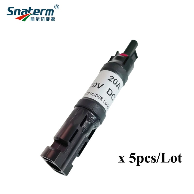 5 Stuks X 10A 15A 20A 30A Dc Diode Solar Plug Connector Diode Connector Voor Solar Pv Systeem 1000VDC