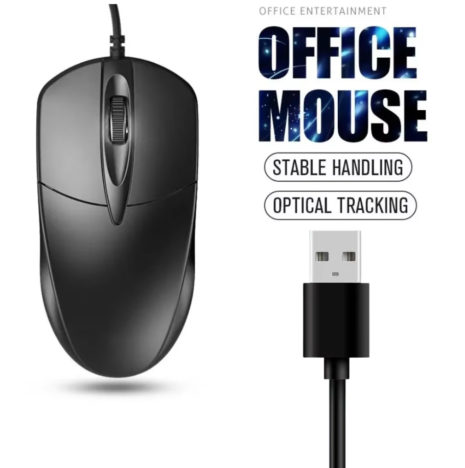 Usb óptico com fio mouse portátil escritório em casa mouse rolo anti deslizamento 3d 1200dpi jogo mause acessórios do computador para pc desktop