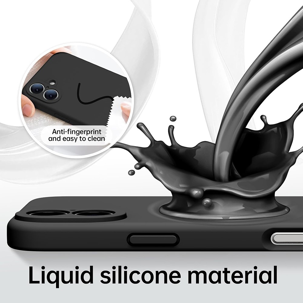 Coque de téléphone de luxe en Silicone mat, étui d'air pour iphone 16 17 Pro Max 16 15 14 13 mini 12 11 Pro Xr XS Max 7 8 Plus SE 16E 17