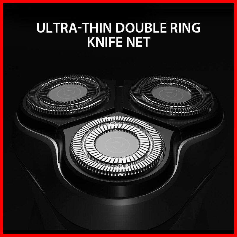 Yingqu Razor Razor Intelligent Rechargeable Electric 3D Washing Men's Beard Knives Razors for Shaving Men