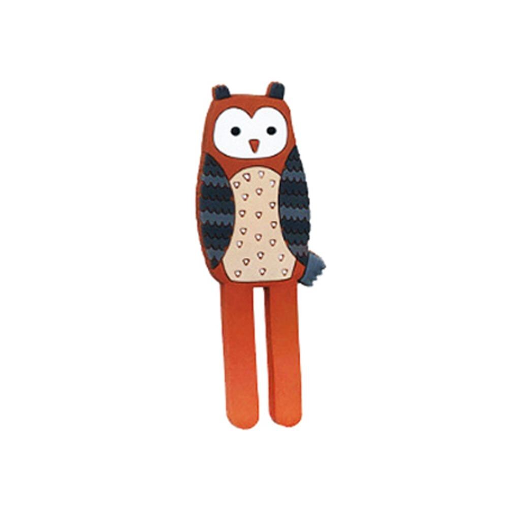 Lovely animal Fridge Hook Key Wall Crochet Holder Removable Kitchen Hooks Home Decor key holder wall can Washed holder wall hook: H