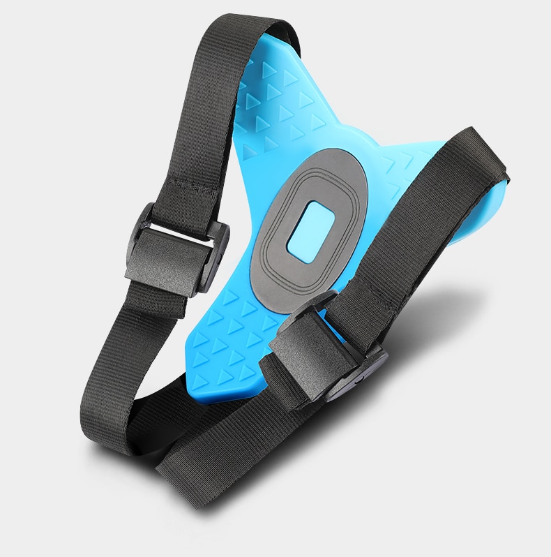 Sangle de casque ventilée réglable, mentonnière, ceinture de support de tête adaptateur pour Gopro Hero 9 8 7 6 5 Xiaomi Yi 4K SJCAM Osmo accessoires