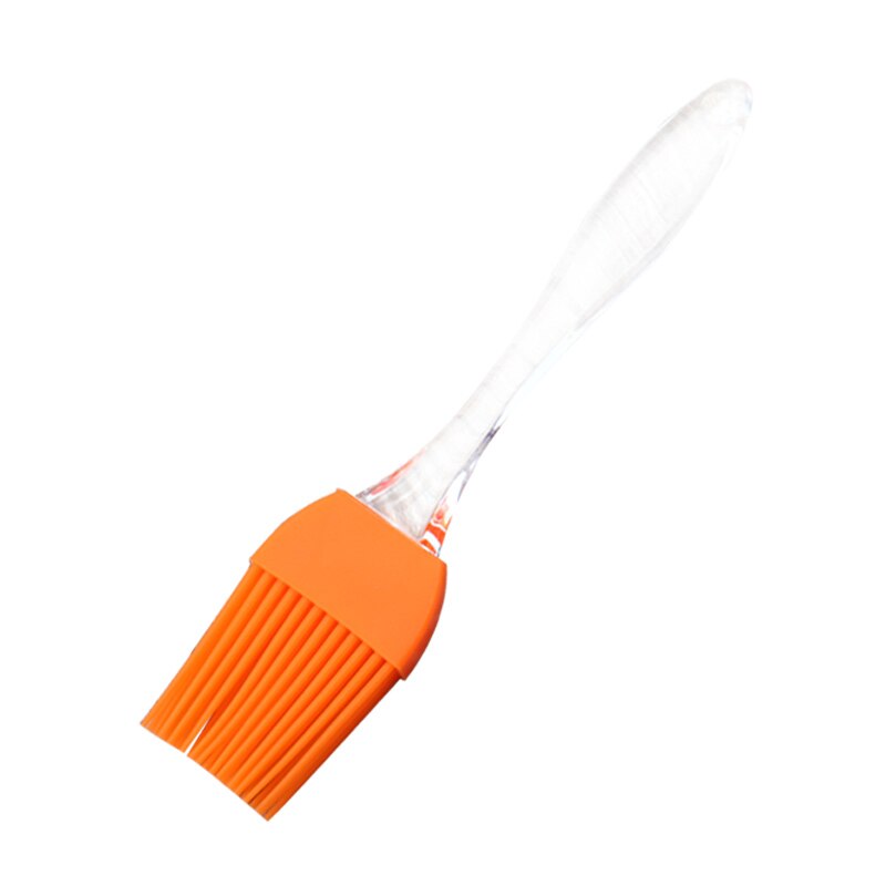 Pincel de silicona multicolor para repostería, pinceles para aceite, pinceles para barbacoa, limpieza para pasteles, pan, mantequilla, utensilios para hornear, herramientas de seguridad para la cocina 21*3cm