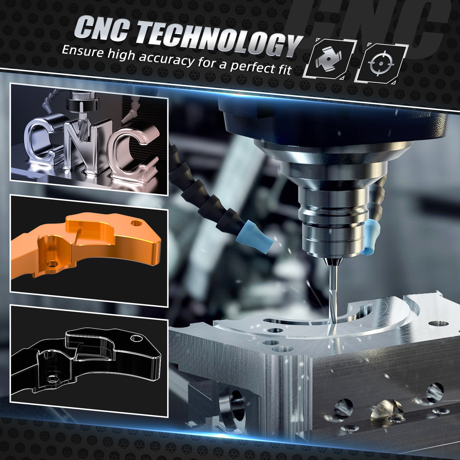 NiceCNC para KTM EXC 300 EXC250 XCW250 XCW300 2024 XC300 XC250 SX300 SX250 2023-2024 Protector de cubierta de cilindro esclavo de embrague