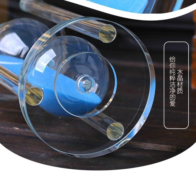 30 Minutes Hourglass Sand Timer For Kitchen School Modern Crystal Hour Glass Sandglass Sand Clock Tea Timers Home Decoration